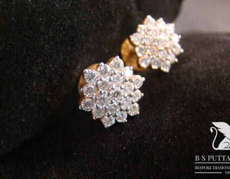 Classic Diamond Women Earings